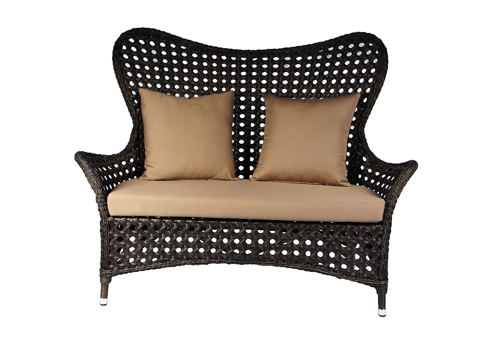 Manila 2 Seater Wing Chair – Woven Furniture Designs